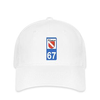 alsace - Casquette Flexfit - blanc - Devant