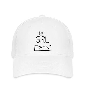 Queen of girl power - Flexfit Cap - white - Front