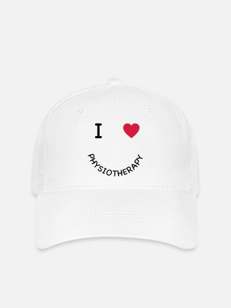 Physiotherapie - Flexfit Cap - Weiß
