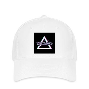 Techno - Flexfit Cap - white - Front