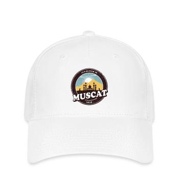 Maskat Oman Moschee Design - Flexfit Cap - Weiß - Vorne