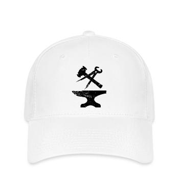 Schmied - Flexfit Cap - Weiß - Vorne