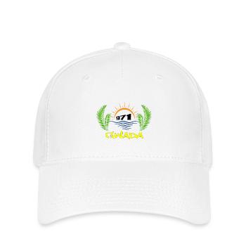 Guadeloupe - Flexfit Cap - Weiß - Vorne