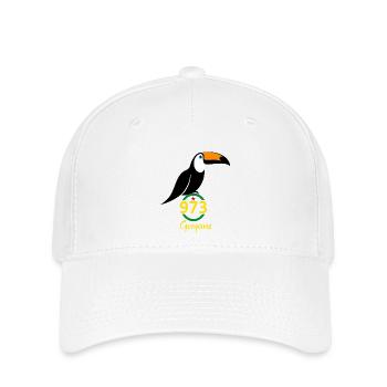 Guyane - Casquette Flexfit - blanc - Devant