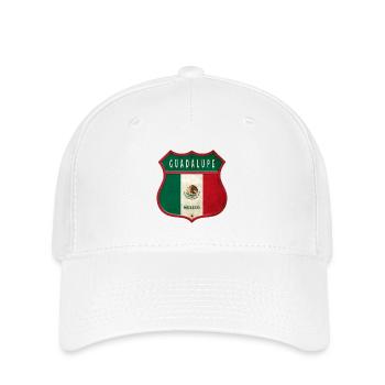 Écusson Guadalupe Mexico - Casquette Flexfit - blanc - Devant