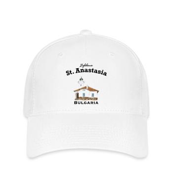 Bulgaria Lighthouse Monastery Island Sveta Anastasia - Flexfit Cap - white - Front