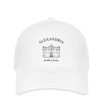 Ägypten, Zitadelle Qaitbay in Alexandria - Flexfit Cap - Weiß - Vorne