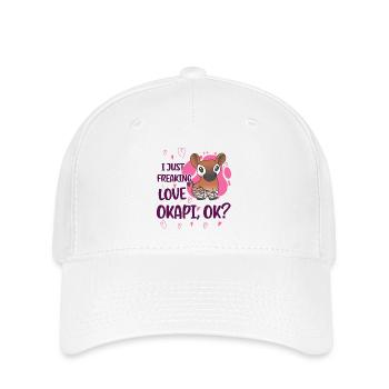 I love okapi - Flexfit Cap - white - Front