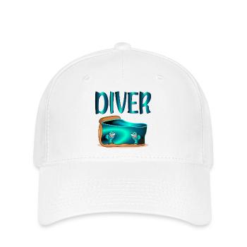 Scuba Diving - SHARKS CAKE - Flexfit Cap - white - Front