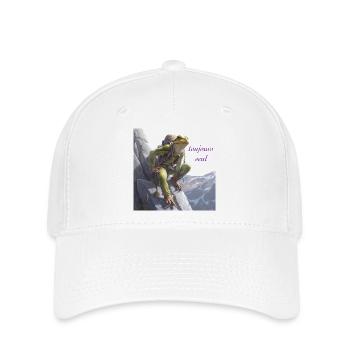 toujours seul - Casquette Flexfit - blanc - Devant