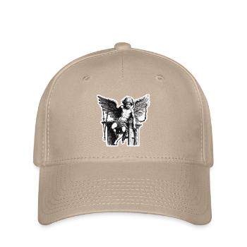 Amor / Liebe / Pfeil / Herz / Valentinstag - Flexfit Cap - Khaki - Vorne