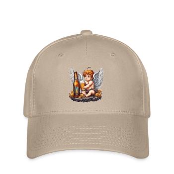 Amor / Liebe / Pfeil / Herz / Valentinstag - Flexfit Cap - Khaki - Vorne