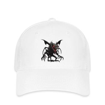 Chupacabra / Sucking Creature / Monster /Spain - Flexfit Cap - white - Front