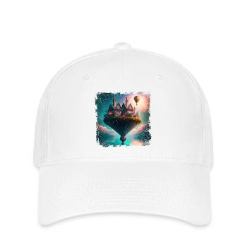 Village flottant fantastique - Casquette Flexfit - blanc - Devant