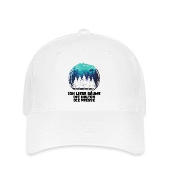 Forestry Statement Tree Lumberjack Wood Woodwork - Flexfit Cap - white - Front