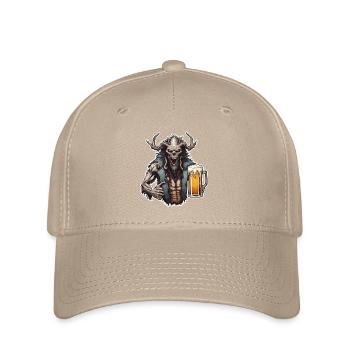 Wendigo / böser Geist / Besitzergreifend / Horror - Flexfit Cap - Khaki - Vorne