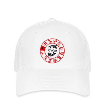 Twelve signs zodiac sign Piscus Piscus - Flexfit Cap - white - Front