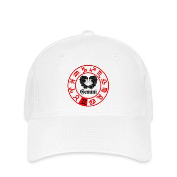 Twelve signs zodiac sign Gemini Gemini - Flexfit Cap - white - Front