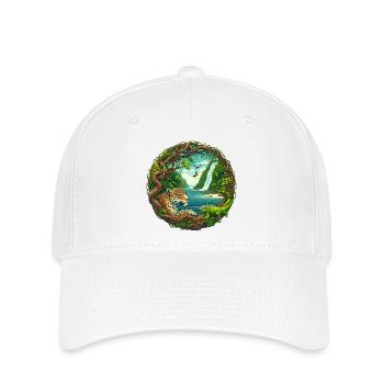 Île - Casquette Flexfit - blanc - Devant