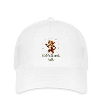 Hummeln im Po Tiger - Flexfit Cap - Weiß - Vorne