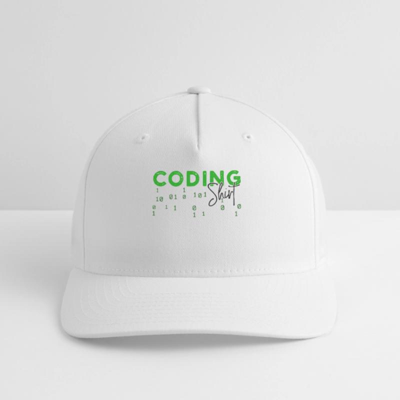 Coden Developer Programmierer Webentwickler Spruch Flexfit Cap