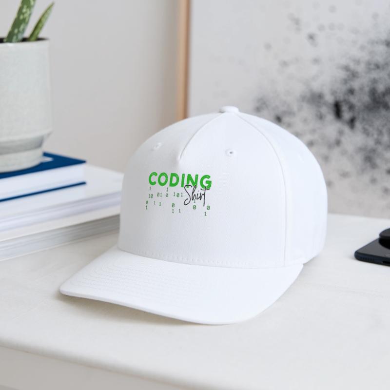 Coden Developer Programmierer Webentwickler Spruch Flexfit Cap