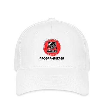 Développeur, Programmeur, Coden, Informatique - Casquette Flexfit - blanc - Devant
