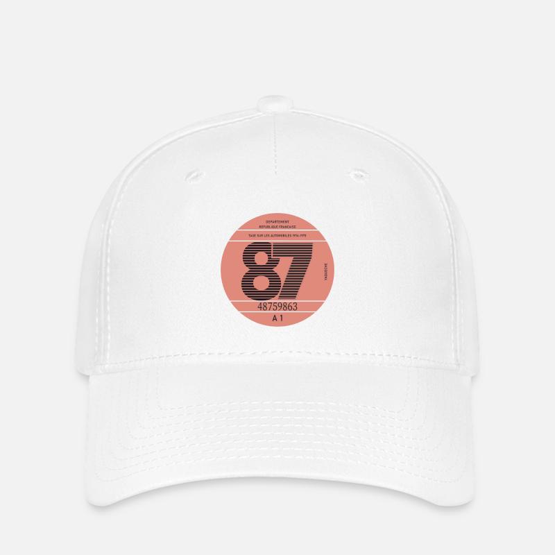 Modèle 87 - Casquette Flexfit - blanc