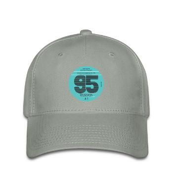 Modèle 95 - Casquette Flexfit - gris vert - Devant
