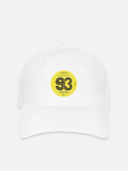 Modèle 93 - Casquette Flexfit - blanc