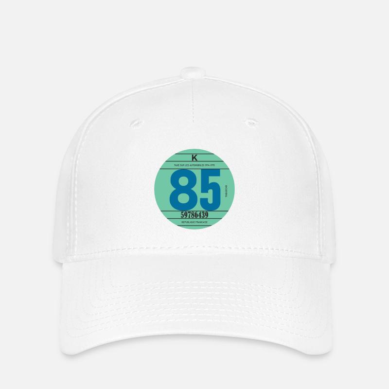 Modèle 85 - Casquette Flexfit - blanc