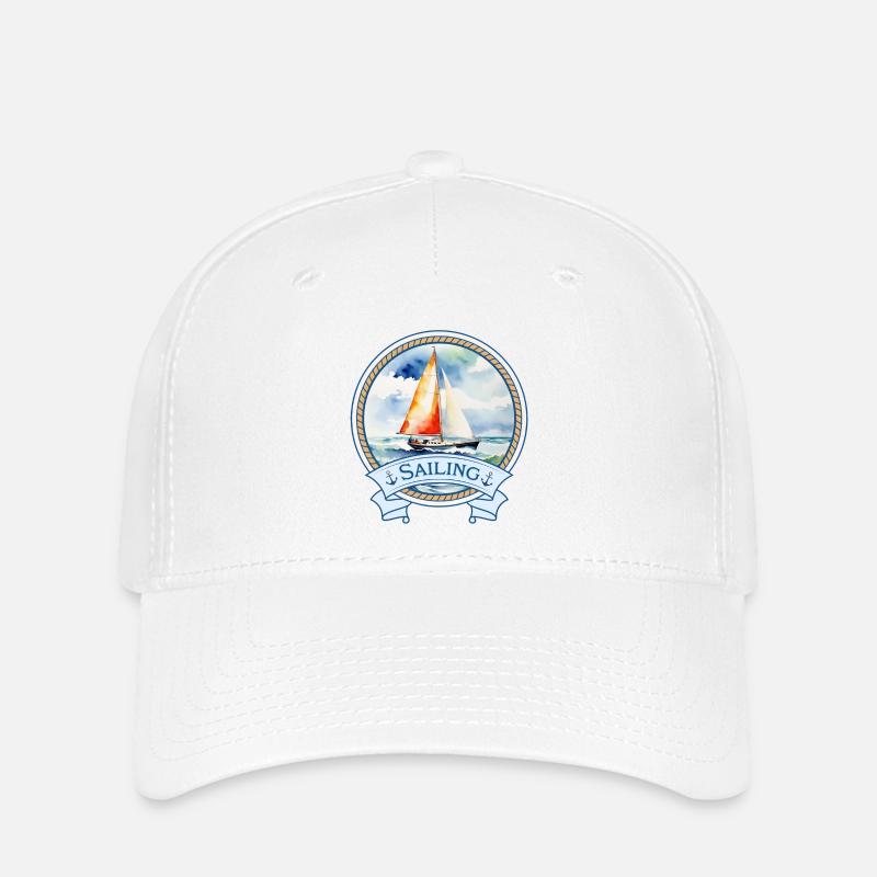 Voile - Casquette Flexfit - blanc