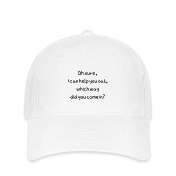 Aider - Casquette Flexfit - blanc - Devant