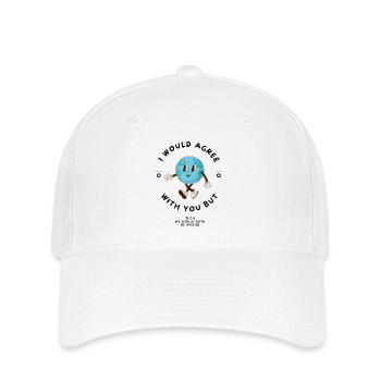 Wrongly agree cartoon - Flexfit Cap - white - Front