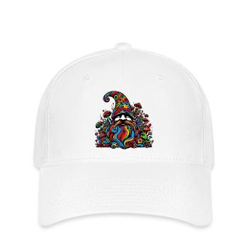 Gnome - Casquette Flexfit - blanc - Devant