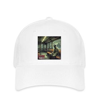 Zombie U Bahn - Flexfit Cap - Weiß - Vorne