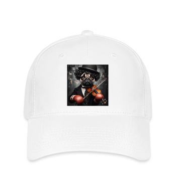 Trauriger Clown - Flexfit Cap - Weiß - Vorne