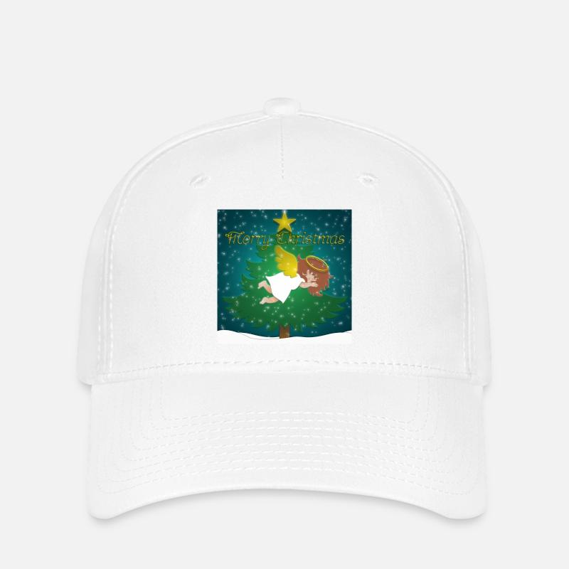 Sleeping Angel - Flexfit Cap - white