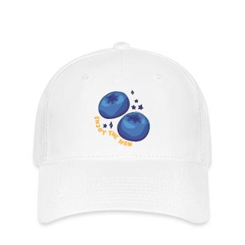 Profitez du moment - Casquette Flexfit - blanc - Devant