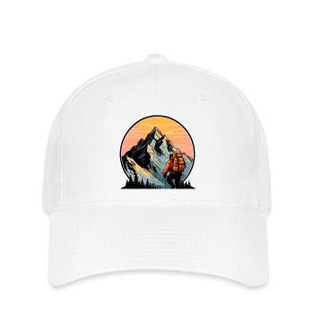 Alpiniste - Casquette Flexfit - blanc - Devant