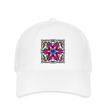 Rising sun - Flexfit Cap - white - Front