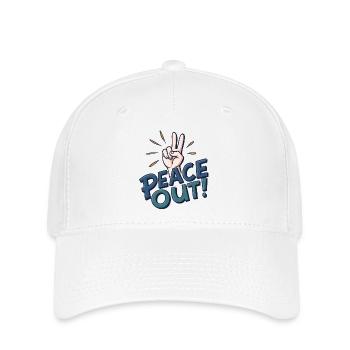 La paix à portée de main - Casquette Flexfit - blanc - Devant
