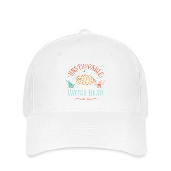 Unstoppable tardigrade - Flexfit Cap - white - Front