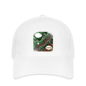 Pop Art Style Inverted - Flexfit Cap - white - Front