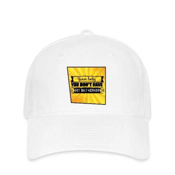 You're Lucky You Don’t Have My Self-Esteem - Flexfit Cap - white - Front