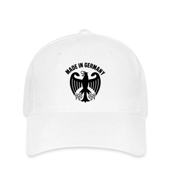 Made in Germany - Flexfit Cap - Weiß - Vorne