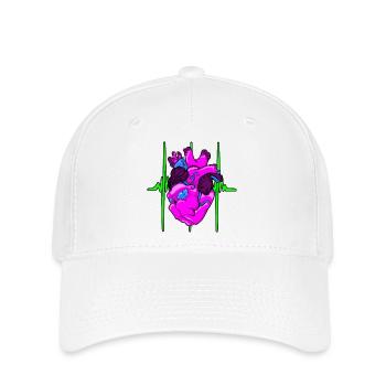 Beastly Beat - Flexfit Cap - Weiß - Vorne