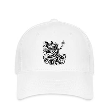 Fée de conte de fées avec des détails enchanteurs - Casquette Flexfit - blanc - Devant