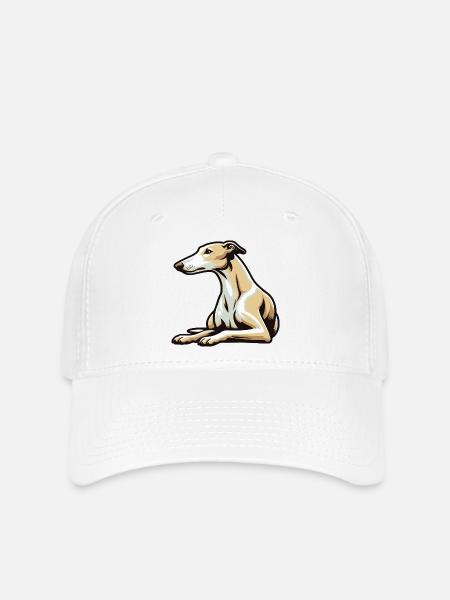 Windhund - Flexfit Cap - Weiß