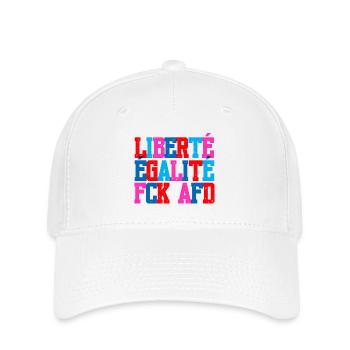 Ich bin so frei - Flexfit Cap - Weiß - Vorne